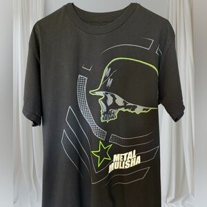 Metal Mulisha Men’s Skull Tee Size Large Cool design!